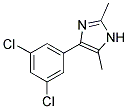 4-(3,5-DICHLOROPHENYL)-2,5-DIMETHYL-(1H)-IMIDAZOLE Struktur