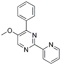 5-METHOXY-4-PHENYL-2-(PYRIDIN-2-YL)PYRIMIDINE Struktur