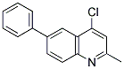 4-CHLORO-2-METHYL-6-PHENYLQUINOLINE Struktur