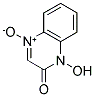 1-HYDROXY-1H-QUINOXALINE-2-ONE 4-OXIDE Struktur