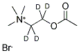 ACETYLCHOLINE-1,1,2,2-D4 BROMIDE Struktur