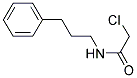 2-CHLORO-N-(3-PHENYL-PROPYL)-ACETAMIDE Struktur