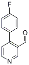 4-(4-FLUOROPHENYL)-3-PYRIDINECARBOXALDEHYDE Struktur