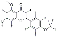 ACACETIN, [3H(G)] Struktur