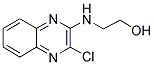 2-[(3-CHLOROQUINOXALIN-2-YL)AMINO]ETHAN-1-OL Struktur