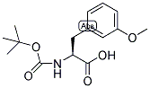 (S)- BOC-3-METHOXYPHENYLALANINE Struktur