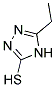 5-ETHYL-4H-1,2,4-TRIAZOLE-3-THIOL Struktur