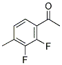 2,3-DIFLUORO-4-METHYLACETOPHENONE Struktur