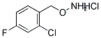 1-[(AMMONIOOXY)METHYL]-2-CHLORO-4-FLUOROBENZENE CHLORIDE Struktur