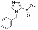 3-BENZYL-3H-IMIDAZOLE-4-CARBOXYLIC ACID METHYL ESTER Struktur