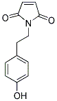 BETA-(4-HYDROXYPHENYL)ETHYLMALEIMIDE Struktur