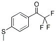 4'-THIOMETHYL-2,2,2-TRIFLUOROACETOPHENONE Struktur