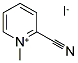 2-CYANO-1-METHYLPYRIDINIUM IODIDE Struktur