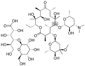 ERYTHROMYCIN LACTOBIONATE Struktur