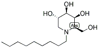 N-(N-NONYL)DEOXYGALACTONOJIRIMYCIN Struktur