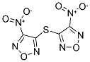 3-NITRO-4-[(4-NITRO-1,2,5-OXADIAZOL-3-YL)SULFANYL]-1,2,5-OXADIAZOLE Struktur