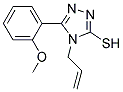 4-ALLYL-5-(2-METHOXYPHENYL)-4H-1,2,4-TRIAZOLE-3-THIOL Struktur