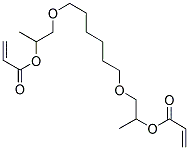 1,6-HEXANEDIOL PROPOXYLATE DIACRYLATE Struktur