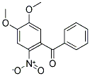 (4,5-DIMETHOXY-2-NITRO-PHENYL)-PHENYL-METHANONE Struktur