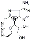 5'-DEOXY 5'-AZIDOADENOSINE, [8-3H(N)]- Struktur