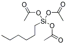 N-HEXYLTRIACTOXYSILANE Struktur