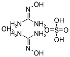 HYDROXYGUANIDINE, HYDROGEN SULFATE, MONOHYDRATE Struktur