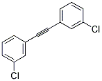 3,3'-DICHLORODIPHENYLACETYLENE Struktur