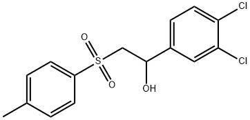 1-(3,4-DICHLOROPHENYL)-2-[(4-METHYLPHENYL)SULFONYL]-1-ETHANOL Struktur