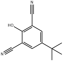 5-(TERT-BUTYL)-2-HYDROXYISOPHTHALONITRILE Struktur