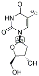 THYMIDINE (METHYL-13C) Struktur