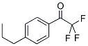 4'-N-PROPYL-2,2,2-TRIFLUOROACETOPHENONE Struktur