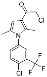 2-CHLORO-1-[1-[4-CHLORO-3-(TRIFLUOROMETHYL)PHENYL]-2,5-DIMETHYL-1H-PYRROL-3-YL]ETHANONE Struktur