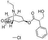 I-[N-METHYL-3H]SCOPOLAMINE METHYL CHLORIDE Struktur