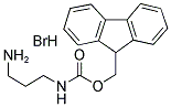 9-FLUORENYLMETHYL N-(3-AMINOPROPYL)CARBAMATE HYDROBROMIDE Struktur