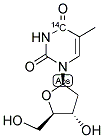 THYMIDINE, [4-14C]- Struktur