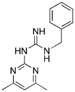 N-BENZYL-N'-(4,6-DIMETHYLPYRIMIDIN-2-YL)GUANIDINE Struktur