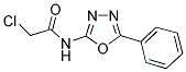 2-CHLORO-N-(5-PHENYL-1,3,4-OXADIAZOL-2-YL)ACETAMIDE Struktur