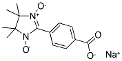 2-(4-CARBOXYPHENYL)-4,4,5,5-TETRAMETHYLIMIDAZOLINE-1-OXYL-3-OXIDE, NA Struktur