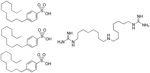 IMINOCTADINE TRIS(ALBESILATE) Struktur