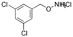 1-[(AMMONIOOXY)METHYL]-3,5-DICHLOROBENZENE CHLORIDE Struktur