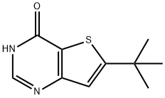 6-TERT-BUTYL-3H-THIENO[3,2-D]PYRIMIDIN-4-ONE Struktur