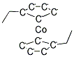 BIS(ETHYLCYCLOPENTADIENYL)COBALT Struktur