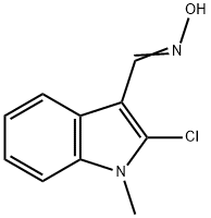 2-CHLORO-1-METHYL-1H-INDOLE-3-CARBALDEHYDE OXIME Struktur