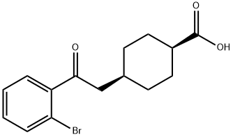 CIS-4-[2-(2-BROMOPHENYL)-2-OXOETHYL]CYCLOHEXANE-1-CARBOXYLIC ACID price.