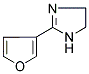 2-(3-FURYL)-4,5-DIHYDRO-1H-IMIDAZOLE Struktur