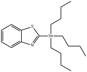 2-TRIBUTYLSTANNYLBENZOTHIAZOLE Struktur