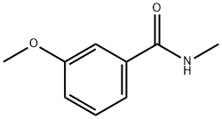 3-METHOXY-N-METHYLBENZAMIDE Struktur