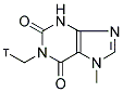 CAFFEINE, [1-METHYL-3H] Struktur