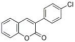 3(4'-CHLOROPHENYL)COUMARIN Struktur