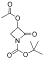 3-ACETOXY-BOC-2-AZETIDINONE Struktur